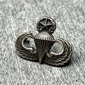 US Army Air Force Paratrooper Badge Parachute Wings Pin Military Insignia USA